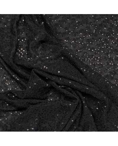 Tessuto Jersey Paillettes...