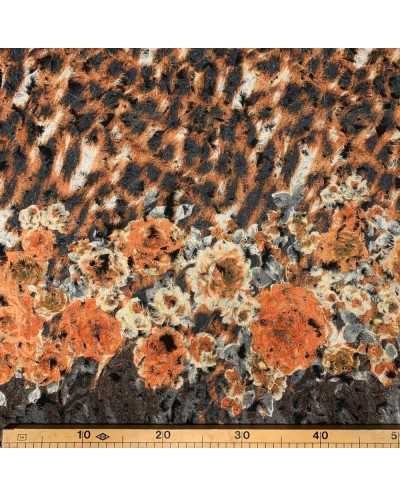 Tessuto Cappotto Lana Cotta...