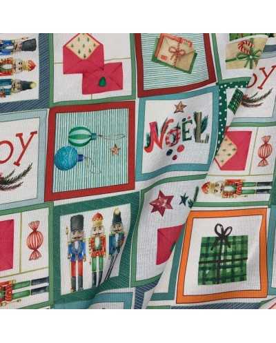 Tessuto Panama Noel Joy 20 Cm