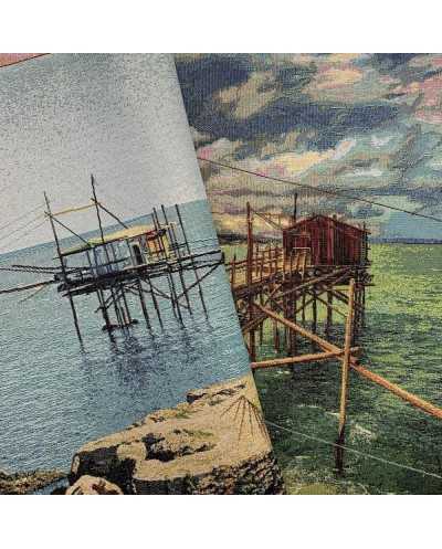 Pannello Gobelin Palafitta...