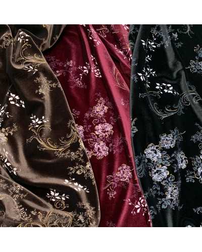 Tessuto Velluto Elastico...