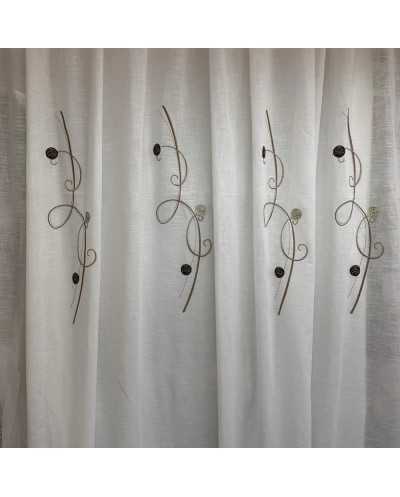 Tessuto Tenda Josè Marrone...