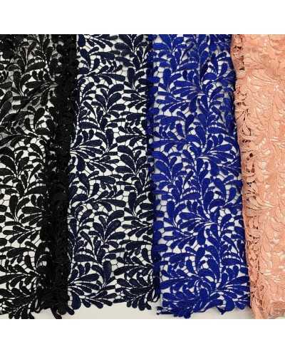 Tessuto Macramè Foglie 50 Cm