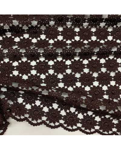 Tessuto Macramè Marrone 50 Cm