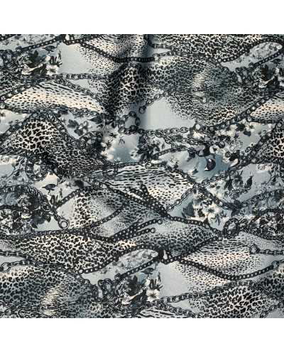 Tessuto Satin Maculato...