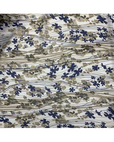 Tessuto Georgette Fiori...