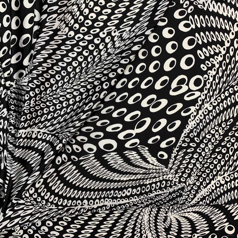 Tessuto Satin Pois Vortice 100x145 Cm
