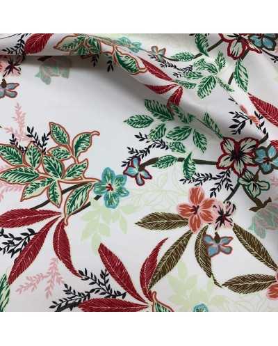 Tessuto Popeline Elastico...