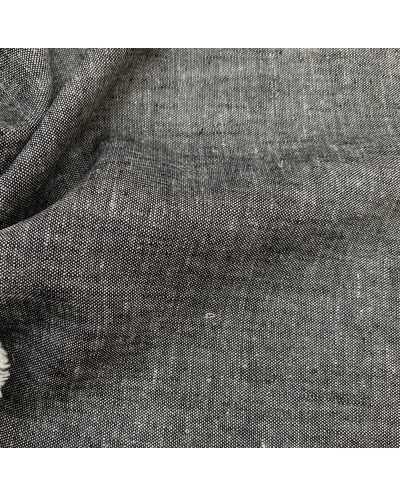 Tessuto Lino Viscosa Tinta...