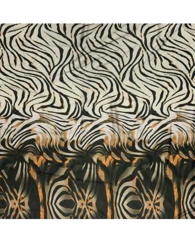 Tessuto Twill Zebrato...