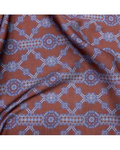 Tessuto Twill Mattone 50 Cm