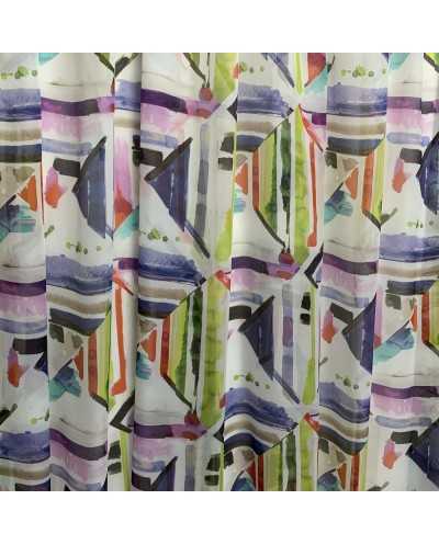 Tessuto Tenda Moss Viola E...