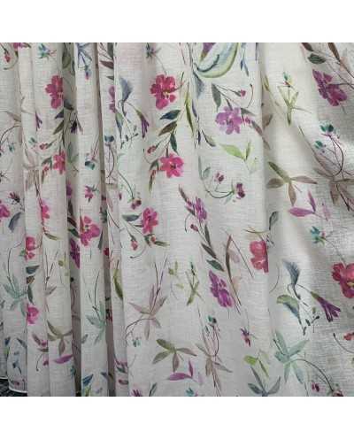 Tessuto Tenda Fiori...