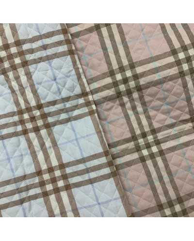 Tessuto Cotone Trapunto...