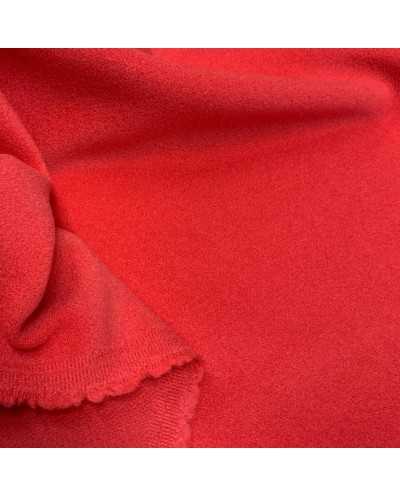 Tessuto Cappotto Lana Rosso...