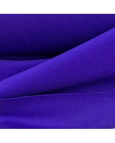 Tessuto Cappotto Lana Viola...