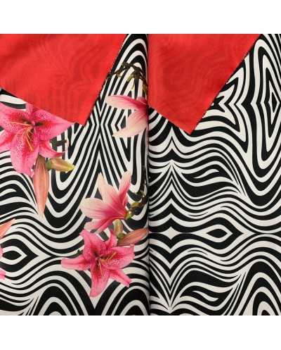 Tessuto Scuba Vertigo E...