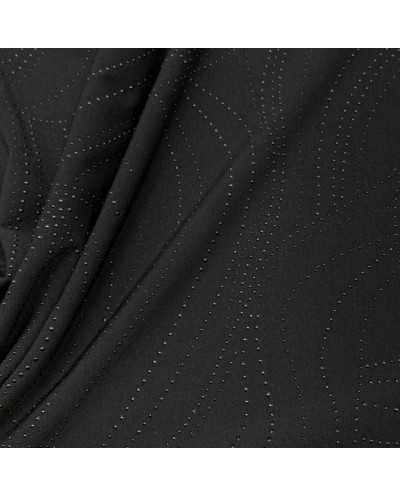 Tessuto Jersey Borchiette...