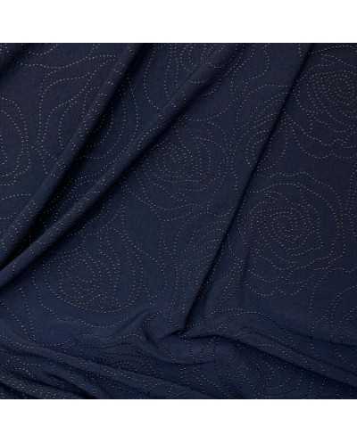 Tessuto Jersey Borchiette...