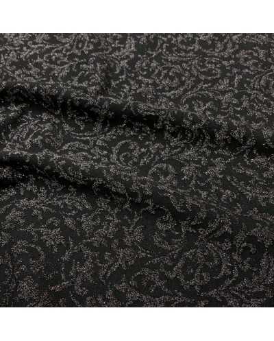 Tessuto Jersey Lurex Ramage...