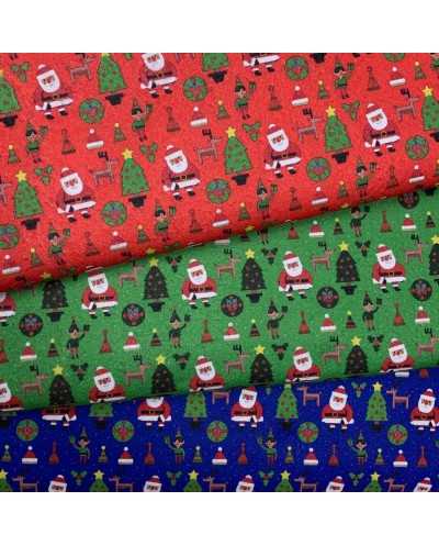 Tessuto Pannolenci Natale...