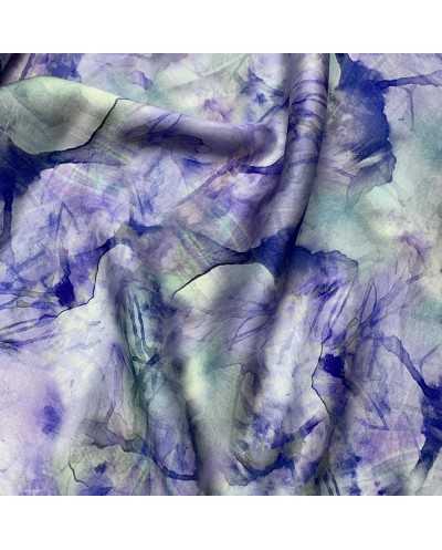 Tessuto Pura Seta Ink...