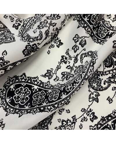 Tessuto Pura Seta Cachemere...