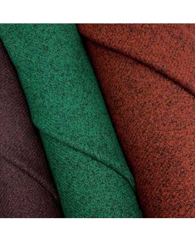 Tessuto Cappotto Melange 50 Cm
