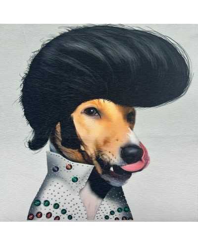 Pannello Ciniglia Elvis Dog...