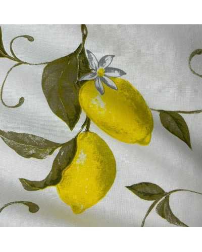 Tessuto Panama Limoni 50 Cm