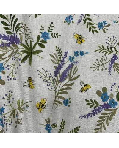 Tessuto Panama Shabby Love...