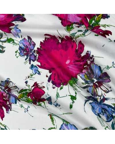 Tessuto Viscosa Magenta 50 Cm