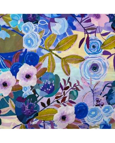 Tessuto Viscosa Lilac 50 Cm