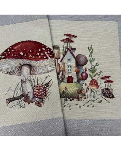 Pannello Gobelin Funghi...