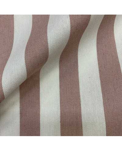 Tessuto Panama Lino Rigato...