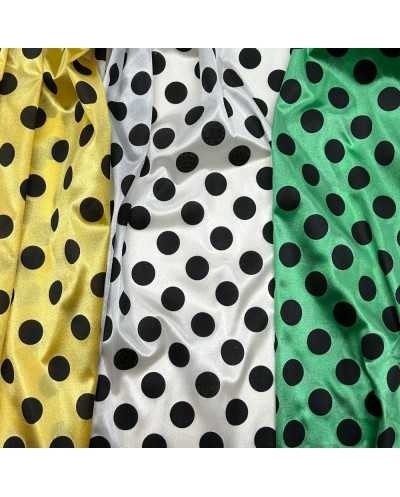 Tessuto Rasetto Pois 50 Cm