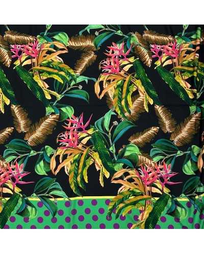 Tessuto Marocaine Fiori...