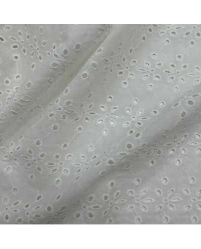 Tessuto Sangallo Fiori DS...