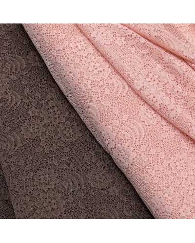 Tessuto Pizzo Elastico...