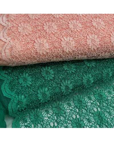 Tessuto Pizzo Elastico...