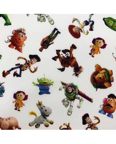 Tessuto Cotone Cartoni...