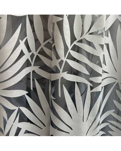 Tessuto Tenda Palma Blu...