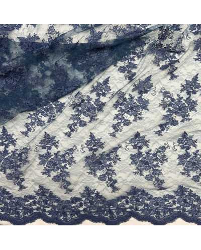 Tessuto Tulle Ricamato...