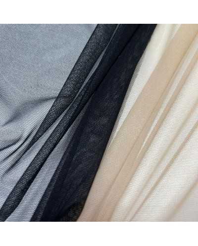 Tessuto Tulle Elastico...