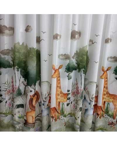 Tessuto Tenda Baby Savana...