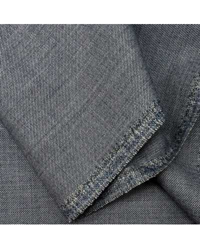 Tessuto Grisaglia Lana Blu...