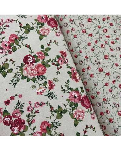 Tessuto Panama Shabby...