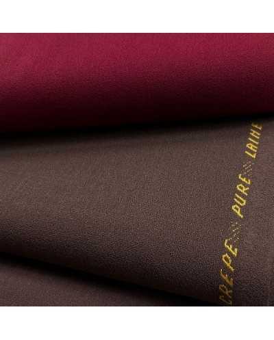Tessuto Crepe Lana Tinta...
