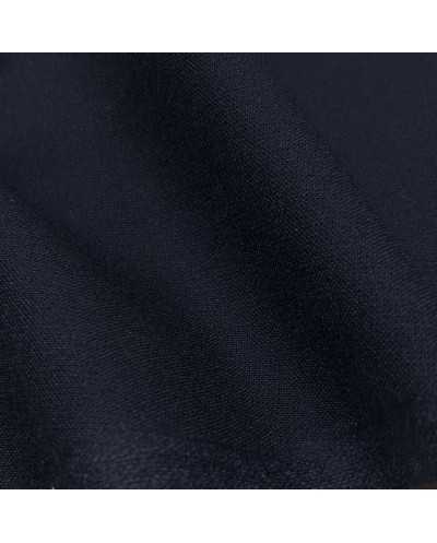 Tessuto Granitè Lana Blu 50 Cm
