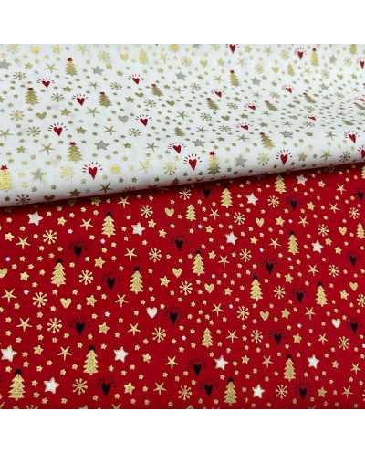 Tessuto Cotone Natale...